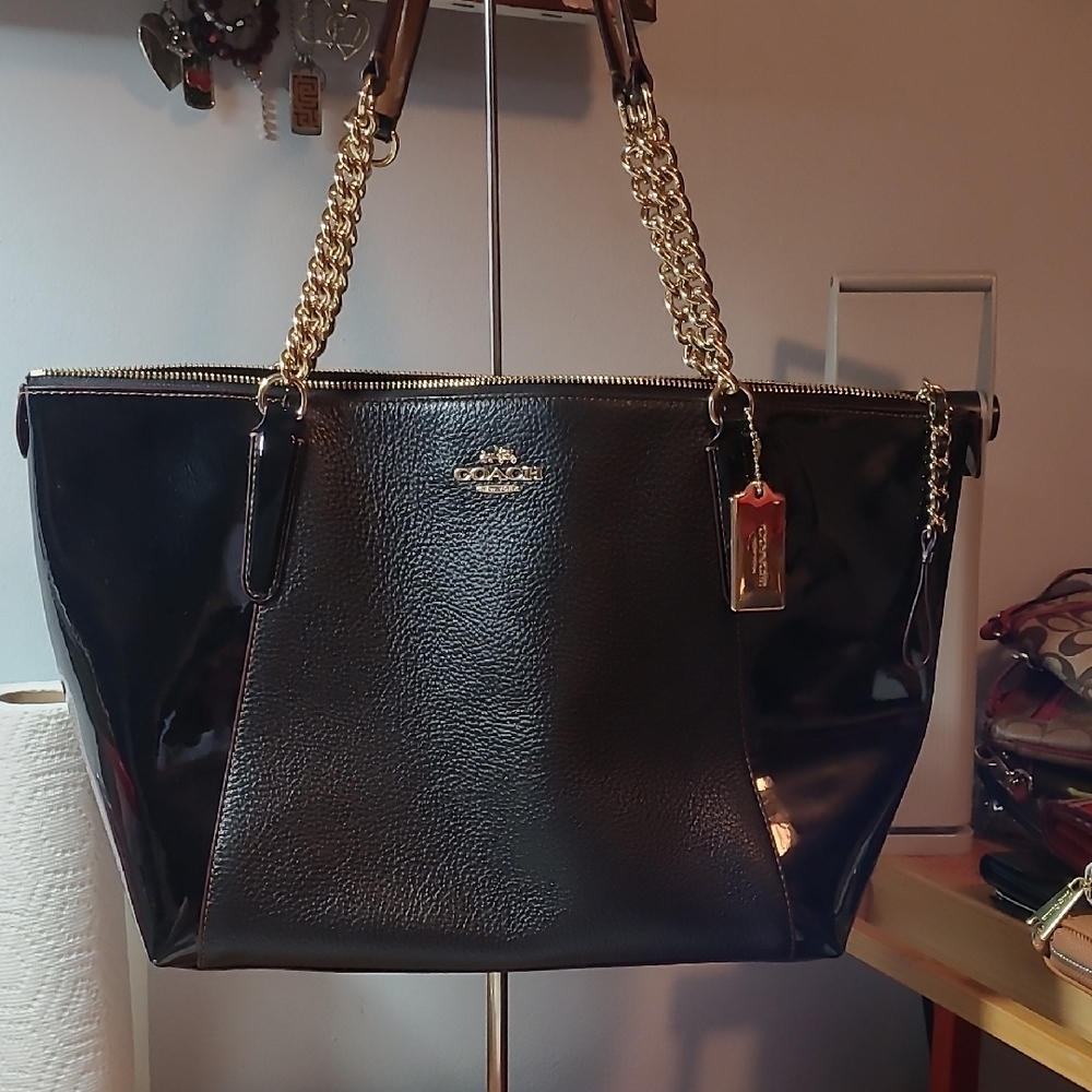 Coach Ava Chain Tote